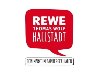 Logo Geschäft REWE Thomas Wolf Hallstadt