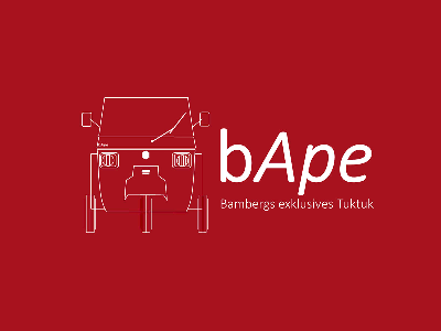 Logo Geschäft bApe - Bambergs exklusives Tuktuk