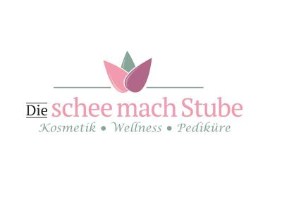 Logo Geschäft Die schee mach Stube