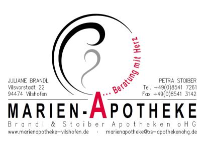 Logo Geschäft Marien Apotheke Vilshofen