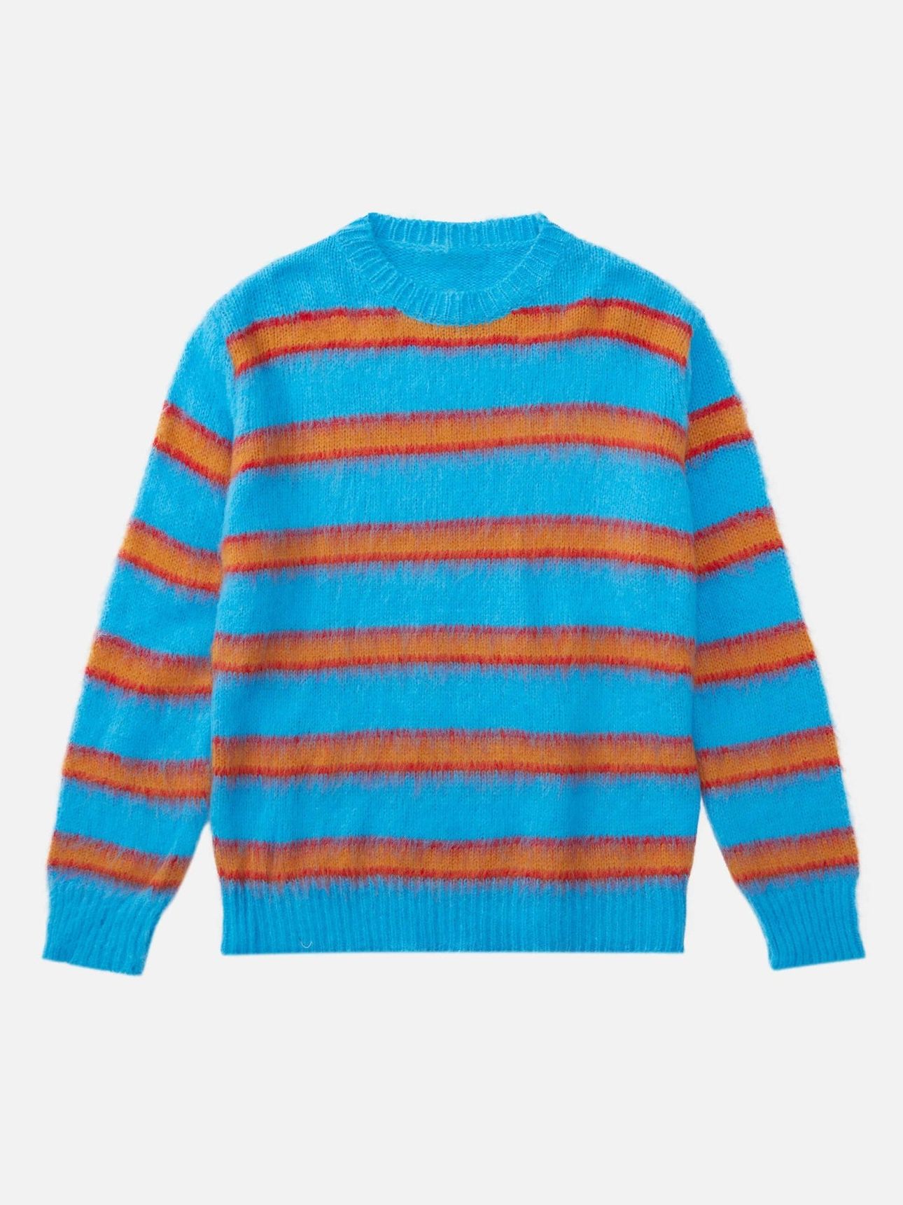 Thesupermade Color Contrast Striped Sweater