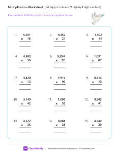 worksheet-Multiply-2-by-4-digit-numbers---Dove