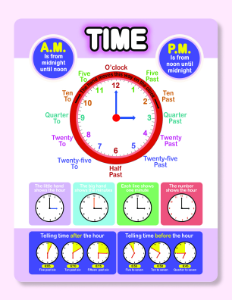 Telling Time Printable (8.5x11)-resource
