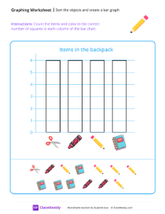 worksheet-Sort-the-objects-and-create-a-bar-graph---Pencil