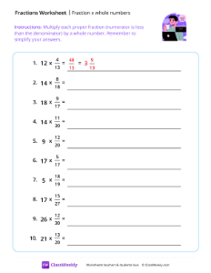 worksheet-Fraction-x-Whole-Numbers---Shopping