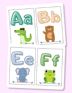 worksheet-ABC-Animal-Letter-Cards