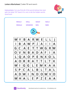 worksheet-Letter-W-word-search---Typing
