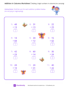 worksheet-Adding-2-digit-numbers-in-columns-(no-carrying)---Space-Explorer