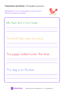 worksheet-Identifying-&-Writing-Prepositions---Chicken