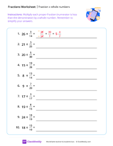 worksheet-Fraction-x-Whole-Numbers---Cart