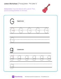 worksheet-Tracing-Letters---The-Letter-G