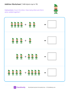 worksheet-Add-objects-(up-to-10)---Elves