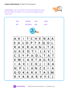 worksheet-Letter-K-word-search---Map-Search