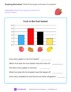 worksheet-Read-the-bar-graph-and-answer-the-questions---Strawberry