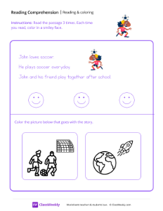 worksheet-Read-and-Color---Soccer