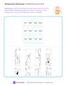 worksheet-Multiplication-Practice-(2-5)---Secret-animal