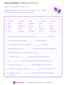 worksheet-Identifying-&-Using-Nouns---Glove