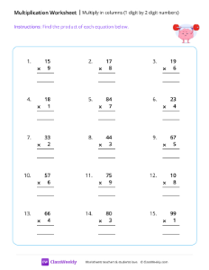 worksheet-Multiply-1-digit-by-2-digits---Muscles