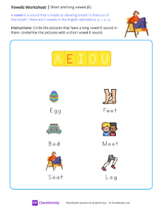 worksheet-Long-&-Short-Vowels-(E)---Chair