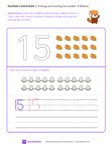 worksheet-Count-and-Print-(15)---Cat-Family