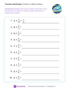 worksheet-Fraction-x-Whole-Numbers---Van-Space