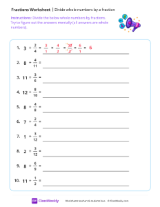 worksheet-Divide-Whole-Numbers-By-a-Fraction---Big-Announcement