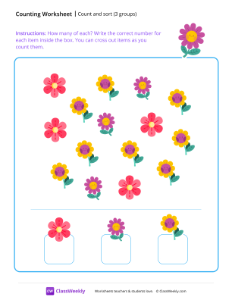 worksheet-Count-and-sort-(4-groups)---Flowers