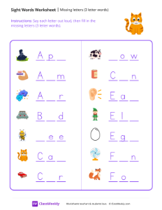 worksheet-Missing-letters-(3-letter-words)---Felix-The-Cat