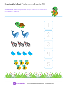 worksheet-Tracing-numbers-&-counting-(1-5)---Turtle