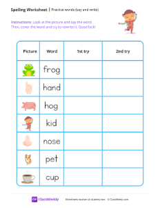 worksheet-Practice-words-(say-and-write)---Happy-Sam