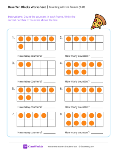 worksheet-Counting-with-ten-frames-(1-10)---Pizza