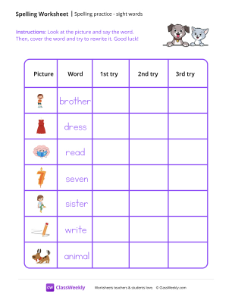 worksheet-Spelling-Practice-&-Sight-Words---Cats-and-Dogs
