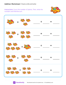 worksheet-Count,-write-and-solve-(up-to-10)---Planes