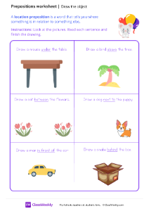 worksheet-Location-Prepositions-(Draw-the-object)---Balloons