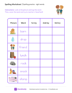 worksheet-Spelling-Practice-&-Sight-Words---Buddies