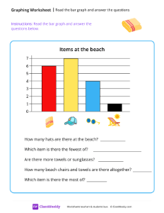 worksheet-Read-the-bar-graph-and-answer-the-questions---Towel