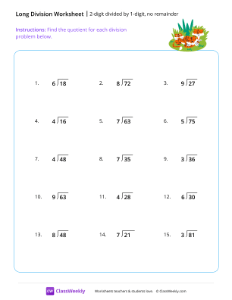 worksheet-2-digit-divided-by-1-digit-(no-remainder)---Tigers