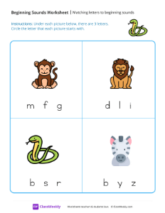 worksheet-Matching-Letters-to-Beginning-Sounds---Snake