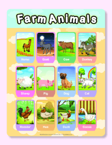 worksheet-Farm-Animals-Printable-(8.5x11)