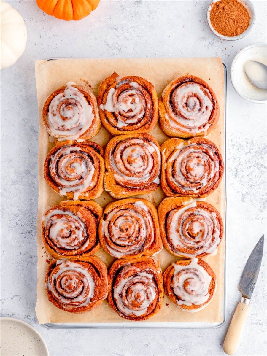 Receita de cinnamon rolls