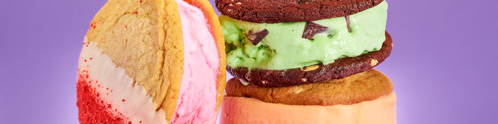 Strawberry Ice Cream Sandwiches 