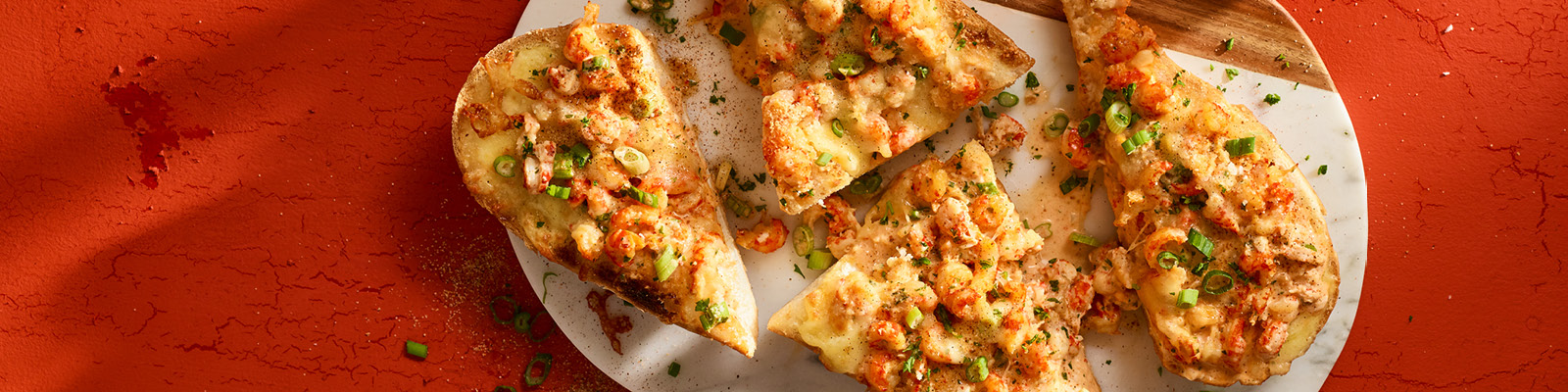 Creamy Crawfish Bread