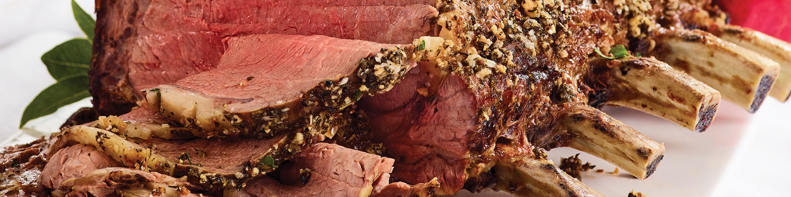 Herb-Crusted Prime Rib