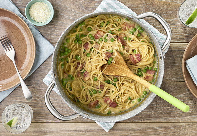 One-Pot Spaghetti Carbonara