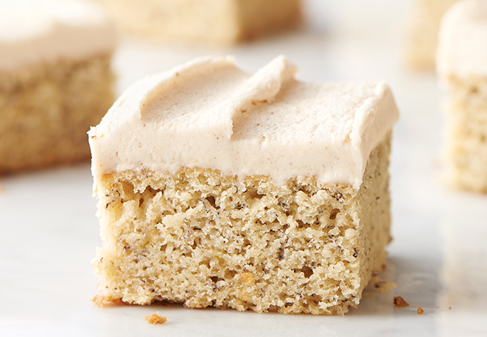 Buttermilk Banana Cake with Brown Butter Frosting