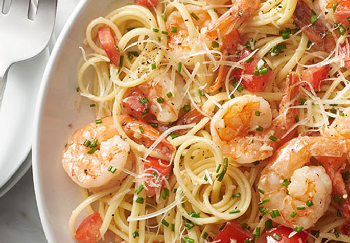 Shrimp Scampi Pasta