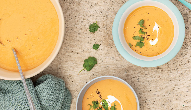 Best Ever Curried Butternut Squash Soup