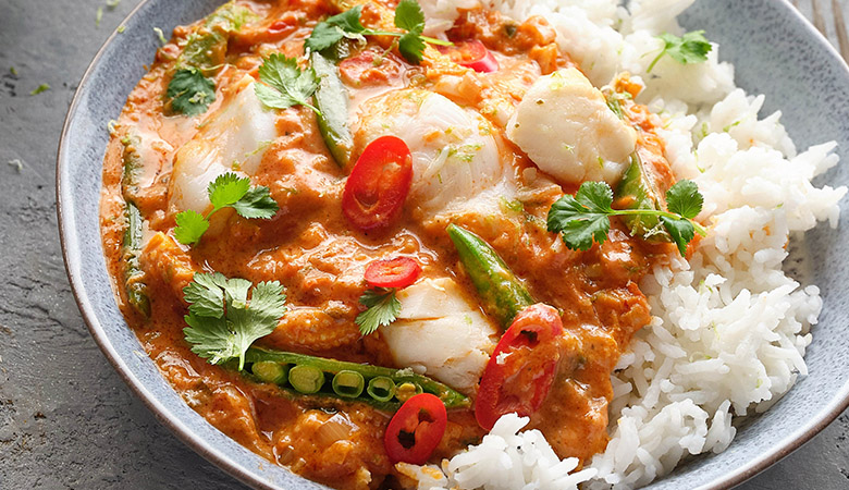 Thai Red Hake Curry