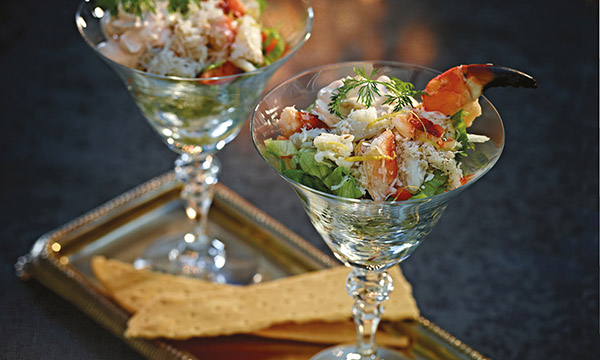 Irish Crab, Avocado & Mango Salad