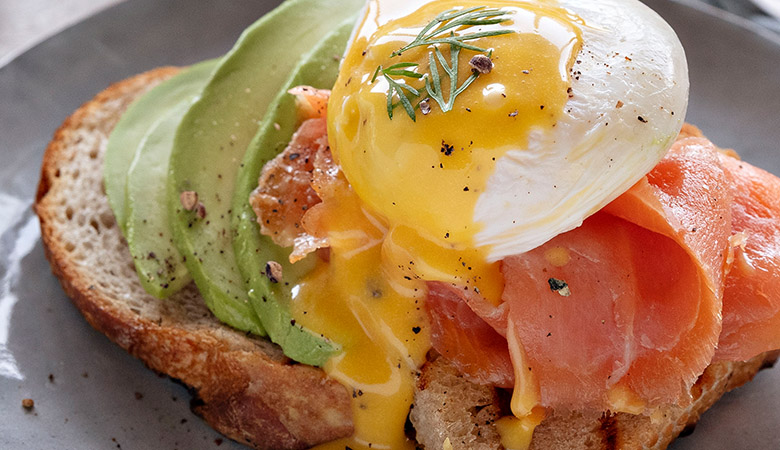 Eggs Royale & Avocado